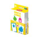 Jogo Educativo Educa Cores Cartas com Cores e Imagens 34 Cartas