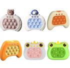 Jogo Educativo Eletrônico Pop It Fidget Toys Game Astronauta Ursinho Som Luz Anti Estresse Desafios