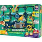 Jogo Educativo Encaixe As Peças Nomes Dinossauros Jurassic