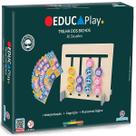 Jogo Educativo Madeira Polibrinq BDM24 Jogo Educativo Madeira Polibrinq BDM24