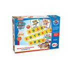 Jogo Educativo Monta Palavra Alfabeto Patrulha Canina Elka - 1268