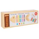 Jogo educativo Montessori Fishbone Color Matching Toy
