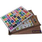 Jogo Educativo para Educação Infantil Sílabas Pedagógico Lince de Madeira MDF Zanline