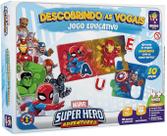 Jogo Educativo Pedagógico Descobrindo As Vogais Marvel Mimo 2039 Jogo Educativo Pedagógico Descobrindo As Vogais Marvel Mimo 2039