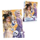 Jogo educativo quebra cabeça 200 peças frozen hasbro 8033