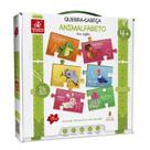 Jogo Educativo Quebra Cabeça Animalfabeto Em Inglês 26 Peças