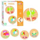 Jogo Educativo Sílabas Em Madeira Coleção Crescer - Nig Brinquedos