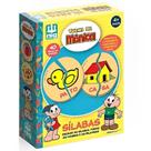 Jogo Educativo Sílabas Turma da Mônica Madeira Nig