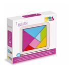 Jogo Educativo Tangram Madeira - Babebi