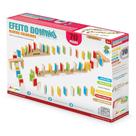 Jogo Efeito Dominó 70 peças Colorido Brinquedo Educativo Junges Jogo Efeito Dominó 70 peças Colorido Brinquedo Educativo Junges