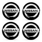 Jogo Emblema Adesivo Calota Resinado Nissan 48mm 4 Peças Jogo Emblema Adesivo Calota Resinado Nissan 48mm 4 Peças
