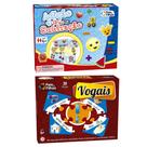 Jogo Escolar Alfabetização Aprender Vogais + Adição e Subtração - Pais e Filhos Jogo Escolar Alfabetização Aprender Vogais + Adição e Subtração - Pais e Filhos