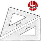 Jogo Esquadros Trident Sem Escala 45º E 60º 2532/2632 32cm Jogo Esquadros Trident Sem Escala 45º E 60º 2532/2632 32cm