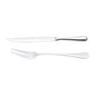 Jogo Faca E Garfo De Aço Inox Para Assado Lugano Wolff - R71258