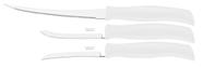 Jogo Facas Inox 3pc Athus Tramontina 23098/877 - Tramontina cutelaria