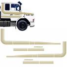 Jogo Faixa Decorativa Cabine para Scania 112 T/R Dourado Premium Jogo Faixa Decorativa Cabine para Scania 112 T/R Dourado Premium