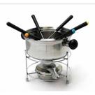 Jogo Fondue 10 Pecas Inox - CASITA Jogo Fondue 10 Pecas Inox - CASITA