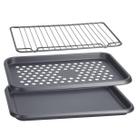 Jogo Forma Crispy Grade de Resfriamento Air Frayer 3 Peças