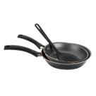 Jogo Frigideiras 16cm 20cm com Espátula Linha Essencial Kit