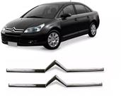 Jogo Friso Cromado Capo + Parachoque Citroen C4 2004 a 2011