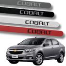 Jogo Friso Lateral Cobalt 2012 2013 2014 Branco Prata Cinza Cor:Cinza Spectrus