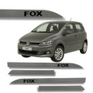 Jogo Friso Lateral Fox Cinza Quartzo Ponta de Faca Grafia