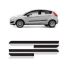 Jogo Friso Lateral New Fiesta Hatch/sedan 2012 Á 2018 - 4 Peças