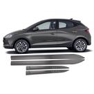 Jogo Friso Lateral Novo HB20 2020/2022 Cinza Titanium