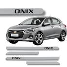 Jogo Friso Lateral Onix Ponta Redonda com Grafia Cores