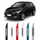 Jogo Friso Lateral Pintado Fiat Argo