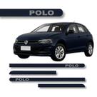 Jogo Friso Lateral Polo Ponta Redonda com Grafia Cores Volks