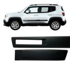 Jogo Friso Lateral Renegade 2015 até 2021 Original Preto Fosco Jogo Friso Lateral Renegade 2015 até 2021 Original Preto Fosco