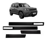 Jogo Friso Lateral Renegade 2022 em diante Original Preto Fosco