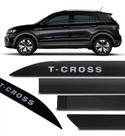 Jogo Friso Lateral T-Cross Preto Ninja