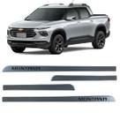 Jogo Friso Slim Lateral Chevrolet Montana Original Grafia