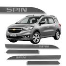 Jogo Friso Slim Lateral Chevrolet Spin Original com Grafia Cores