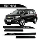 Jogo Friso Slim Lateral Chevrolet Spin Original com Grafia Cores