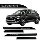 Jogo Friso Slim Lateral Hyundai Creta Original com Grafia Cores Jogo Friso Slim Lateral Hyundai Creta Original com Grafia Cores