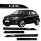 Jogo Friso Slim Lateral Volkswagen Gol Original com Grafia Cores