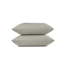 Jogo fronha 2pc malha - 50cm x 70cm - cinza platinum - bom sono