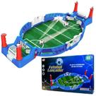 Jogo futebol lançador de mesa estilo pinball grande 58cm brinquedo interativo bola time
