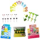 Jogo Garfinho Petisco Para Frutas Palitinho 28pçs Infantis