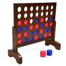 Jogo Giant 4 in A Row GoSports 60x60cm de madeira com estojo de transporte