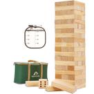 Jogo Giant Tumble Tower ApudArmis com 60 blocos para a família