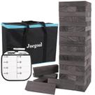 Jogo Giant Tumble Tower Juegoal 54 peças para adultos e crianças e familiares
