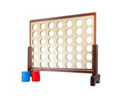 Jogo gigante de quatro em uma linha Monoprice Pure Outdoor Wood