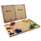 Jogo halma em madeira - mitra - 29