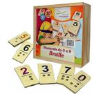 Jogo Inclusão Numerais 0 A 9 Em Braille Relevo Baixa Visão Jogo Inclusão Numerais 0 A 9 Em Braille Relevo Baixa Visão