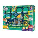 Jogo Infantil Educativo Encaixe as Formas Jurassic World Mimo Toys - 2051