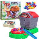 Jogo Infantil Tabuleiro Cuidado Com o Dinossauro - Castela